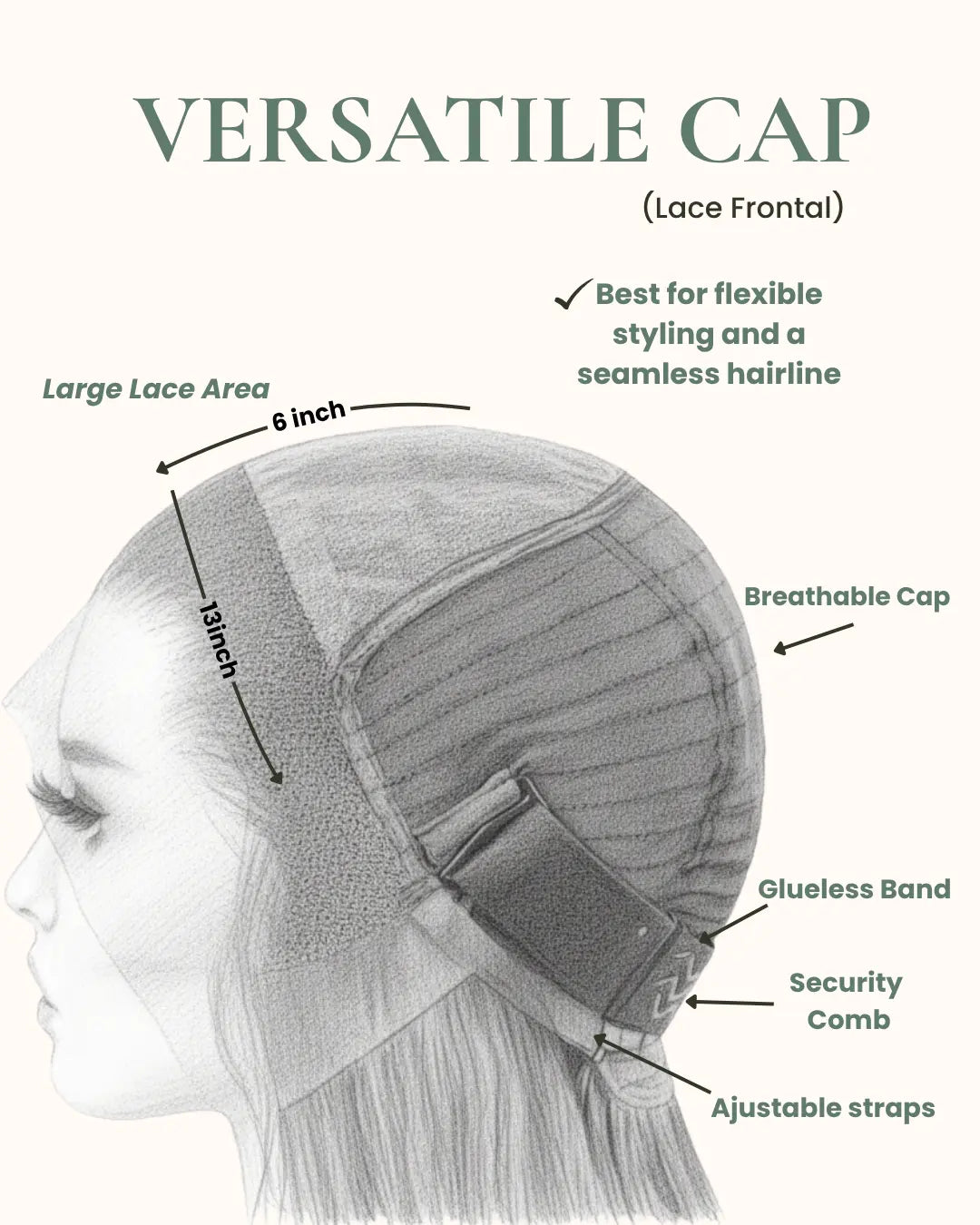 BETTY | XSMALL | VERSATILE CAP MANEIQUE